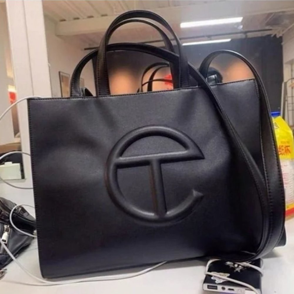 Telfar Medium Black Shopping bag